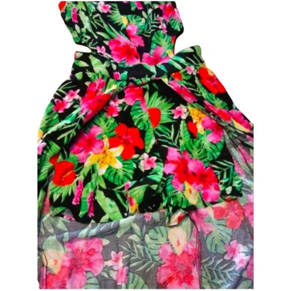NWT SIZE 3  TROPICAL DRESS - Picture 4 of 6